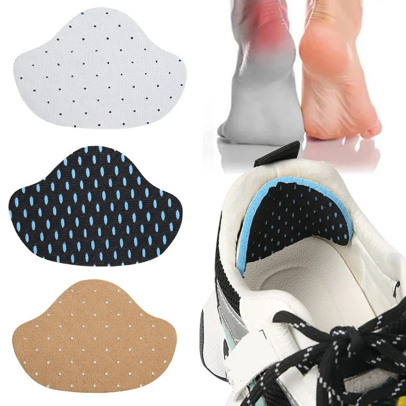 2pcs Invisible Heel Sticker Running Shoes Insoles Heel Liner Grips