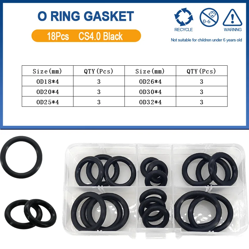 High Temperature Silicone O-Ring Seal Washer