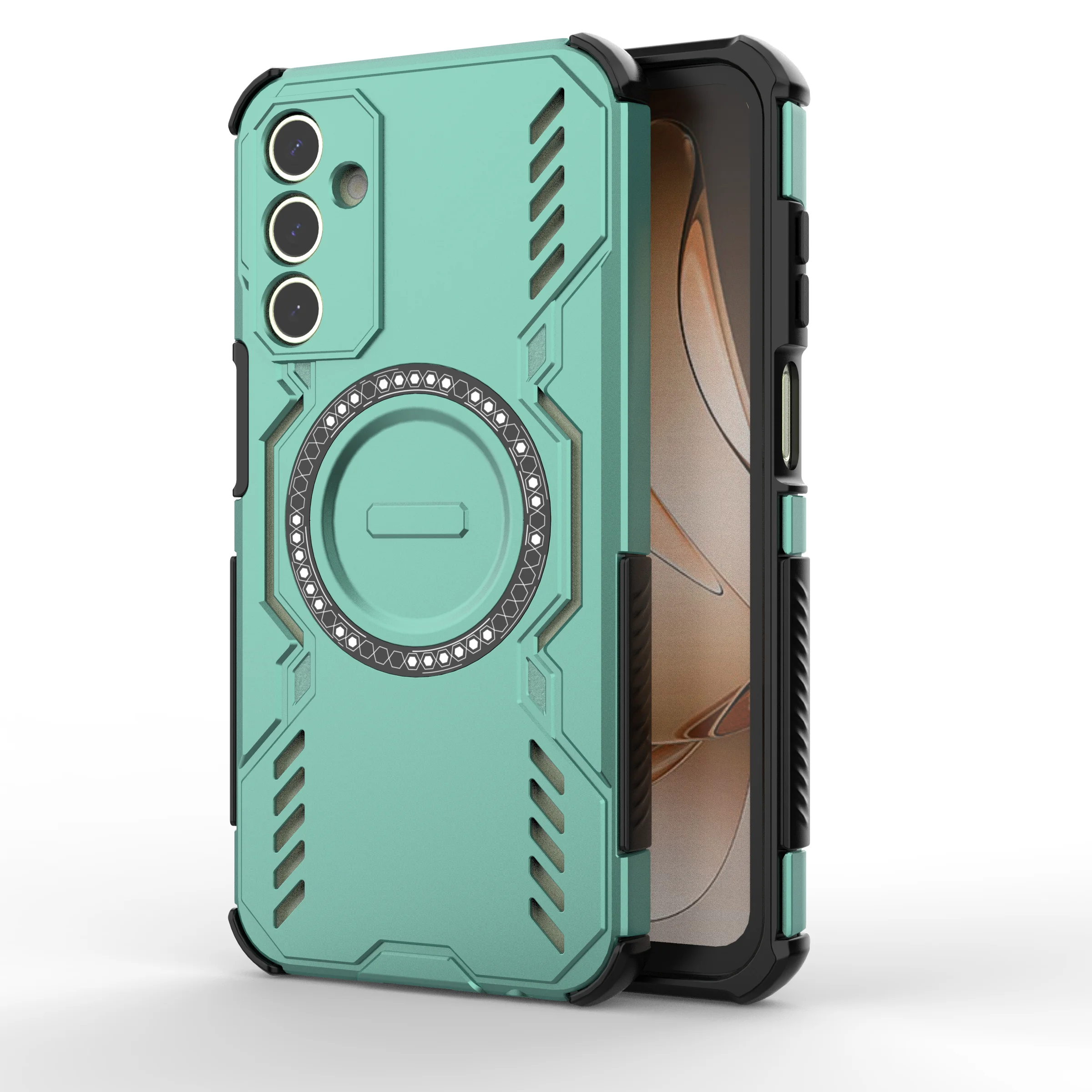 Magnetic Heat Dissipation Shockproof Matte Protective Case