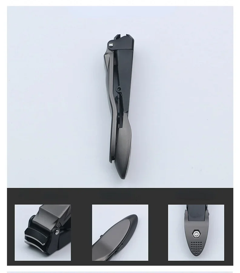 Anti-splash Nail Clipper Cicada Bionics Nail Cutter Stainless Steel Nail Tools Nail GrindPolish Nail Supplies for Professionals 6