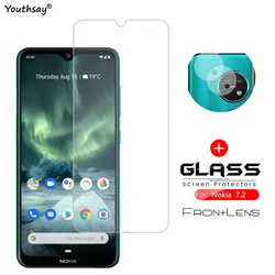 Premium Tempered Glass Camera and Screen Protector Set (2 - Pack) for 2 Glass (For Nokia 1.4)