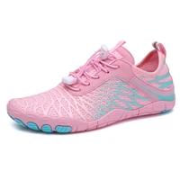 New Quick-Dry Aqua Shoes Couple Summer Beach Anti-Slip Aqua Shoes Swimming Wading Breathable Creek Tracing Aqua Shoes