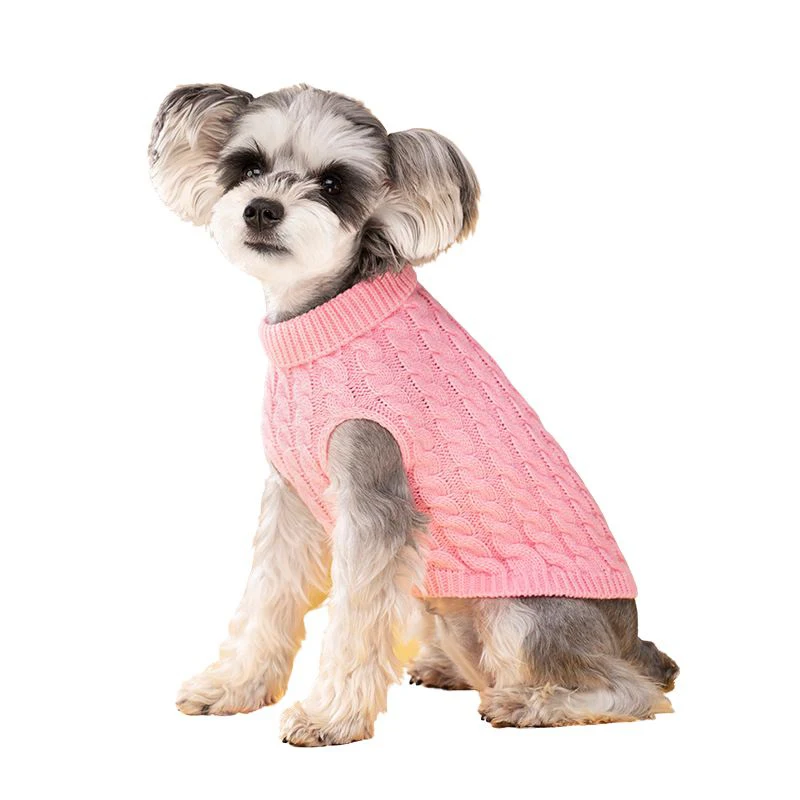 thumbnail image 5 of Suéter cálido para perros pequeños, medianos y gatos, ropa suave y acogedora para cachorros, cuello alto, abrigo para schnauzer, chihuahuas y yorkshire, disfraz para mascotas, 5 of 5