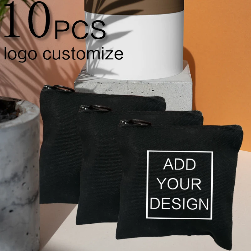 

10PCS Custom Coin Purses Small Fresh Casual Coin Wallet Lady Fashion Coin Key Money Storage Bag Women Purses and Clutch Bag