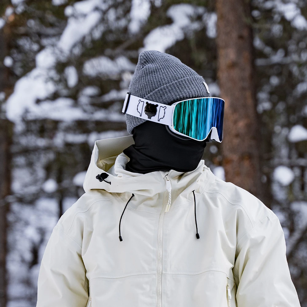 TERRO SPECTRUM ski goggles magnetic double-layer anti-fog with night light-enhancing lenses 8 magnets to stabilize the lenses 5