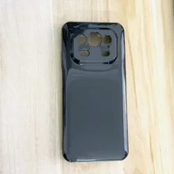 Durable Soft TPU Silicone Phone Case - Premium Protective Back Cover Shell Coque for Armor 25T Pro (Black)