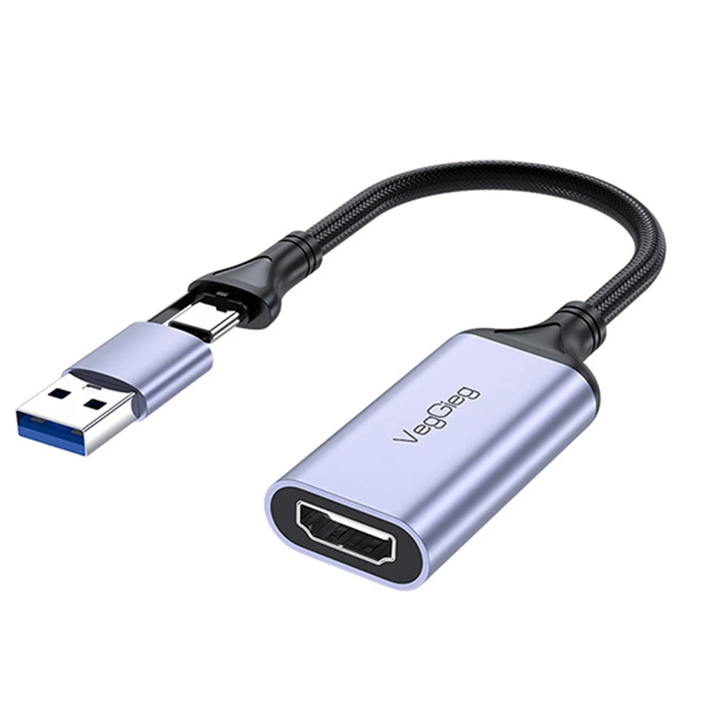 ׷ ڵ HDMI ȣȯ USB C Ÿ ˷̴ ձ  ī޶ , MS2130 4K1080P, PS ġ ̺ ī޶