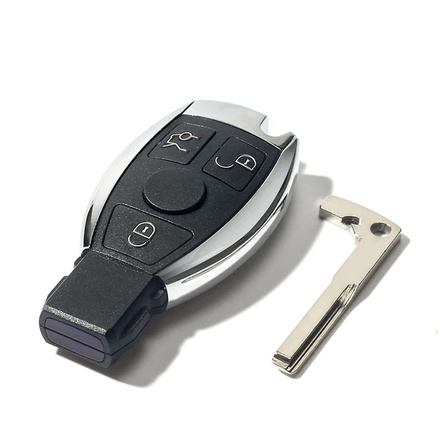 KEYYOU สําหรับ Mercedes Benz ปี 2000 + รองรับ NEC และ BGA 2/3/4 ปุ่ม Keyless Entry รีโมทกุญแจรถ 2