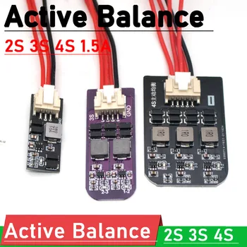 2S 3S 4S 1.5A Scheda di bilanciamento attivo Batterie di energia Equilibrio di trasferimento di energia per batteria al litio BMS Li-ion Lifepo4 12V