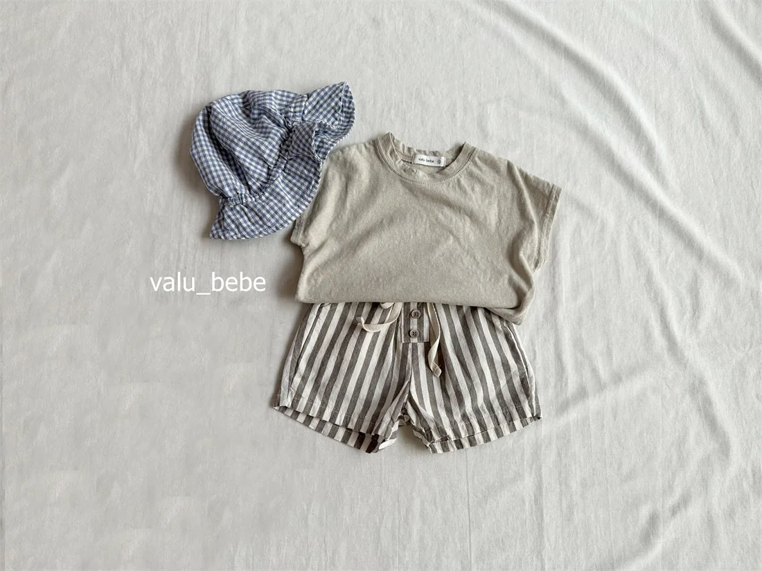 Description Picture 5 of itemToddler Girl Fashion Striped Cute Shorts Soft Comfortable Short Pants For Baby Boys Summer Boutique Cotton Short Trousers