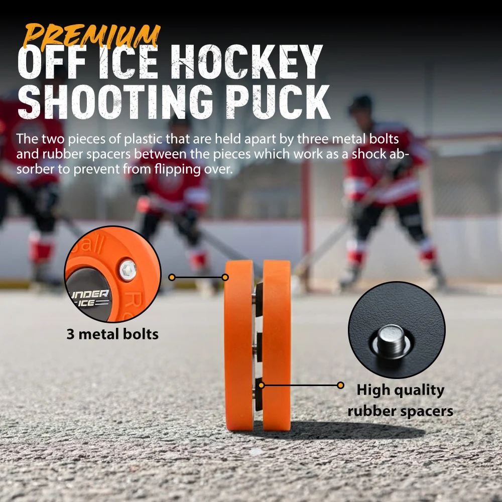 Street Hockey Training Puck 3