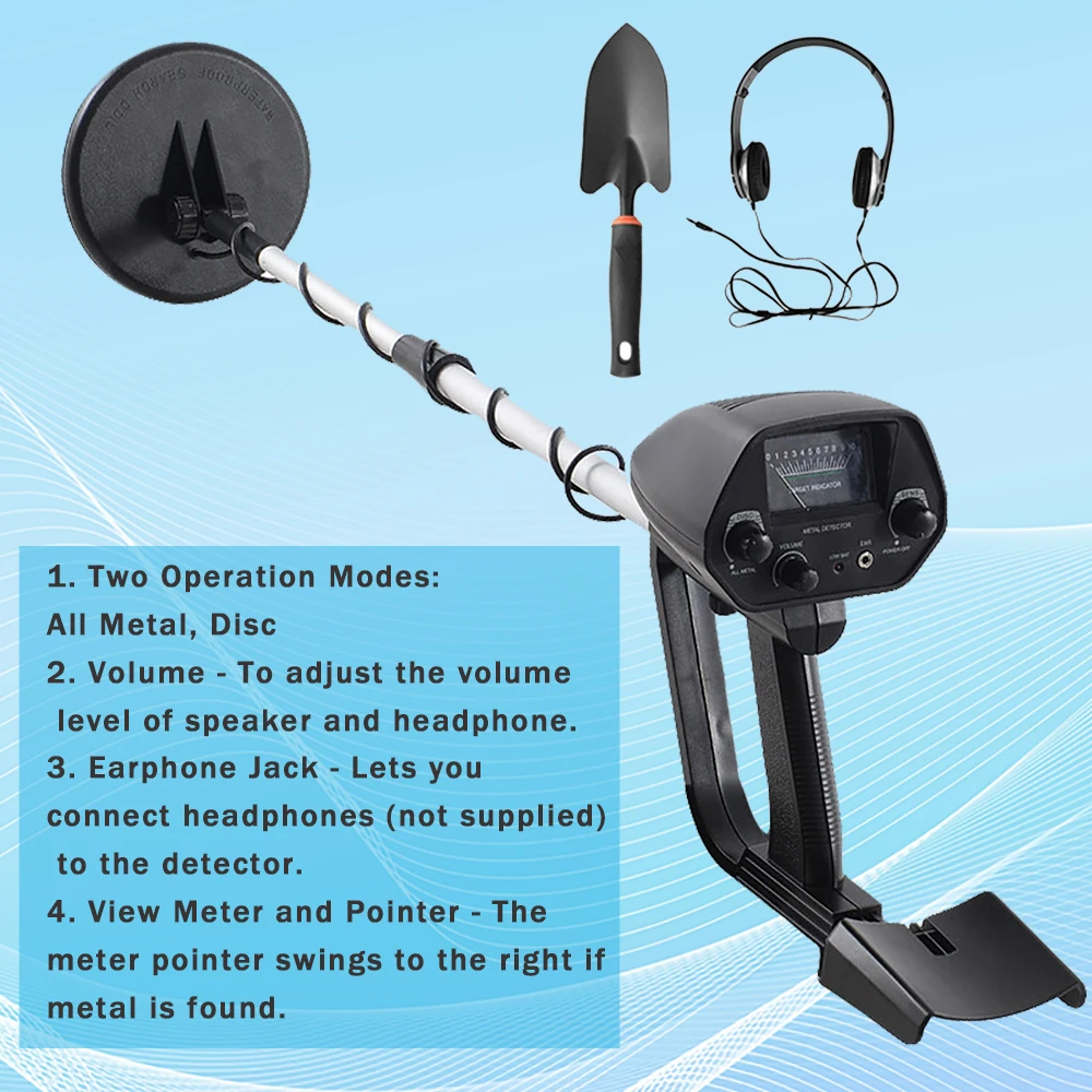 

MD4030 Underground Metal Detector Gold Detectors Treasure Hunter Tracker Seeker For Children Metal Circuit Detector Toys SALE