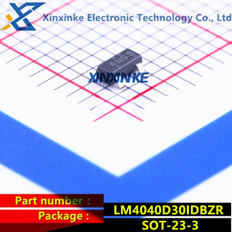 

LM4040D30IDBZR SOT-23-3 Mark:4M93 4M9* Voltage References 3-V PRECISION MICROPOWER SHUNT VOLTAGE REFERENCE,Brand New Original