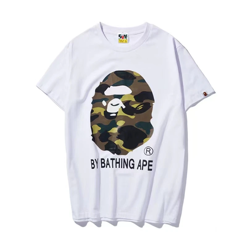 Fashion BAPE Short Sleeve By Bathing Ape 2022 Japanese Tide Brand High  Quality Short Sleeved Casual Hip Hop T Shirt| | - AliExpress