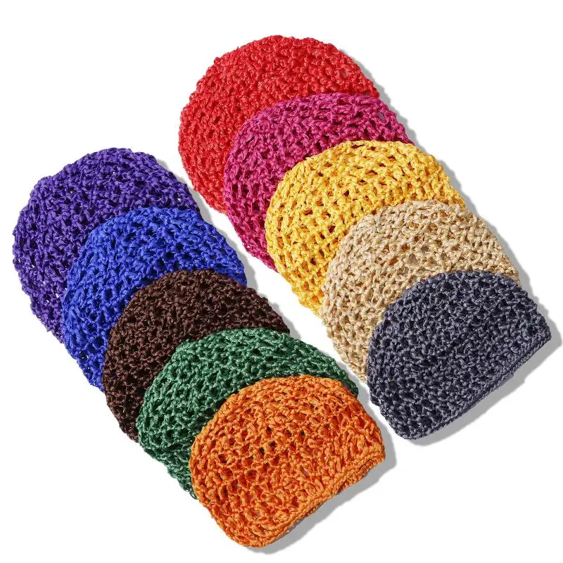 Hollow Mesh Crochet Hair Net Woven Hair Cap Bonnet Night Cap Sleep Cap For Women Wig Head Cover Accessories For Sleeping 6 S962aecbb03124458beada437159c6edbK