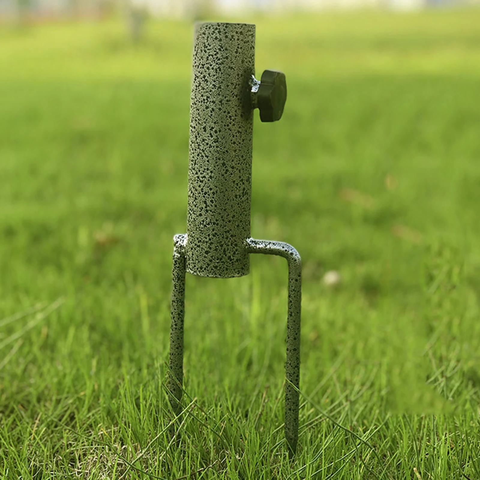 1 Piece Parasol Holder Anchor Sun Beach Umbrella Stand Fishing Stand Garden Lawn Patio Ground Anchor Fishing Rods Tool