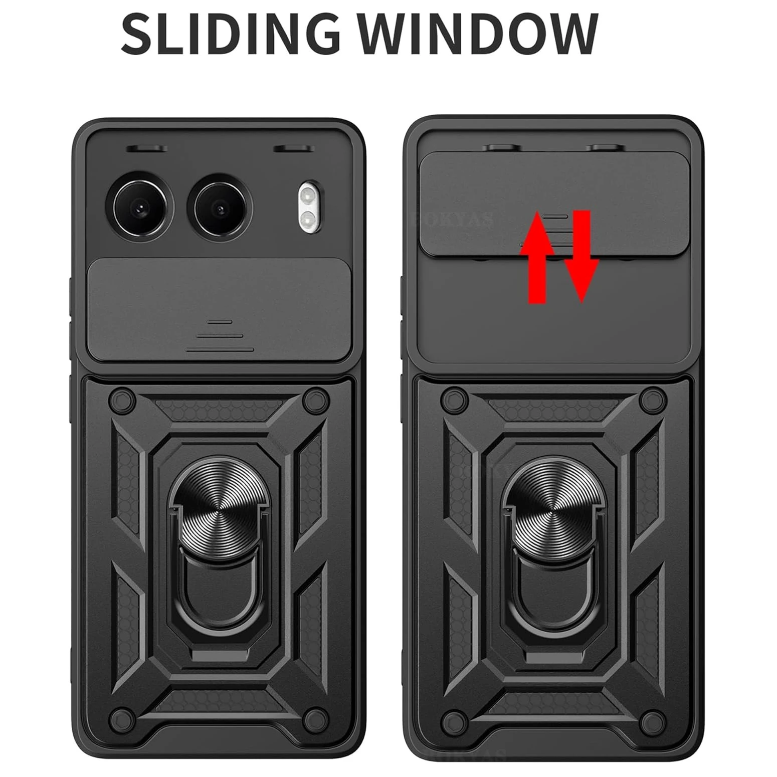 Kickstand Armor Case For OnePlus Nord 4 5G Cover With Lens Protection Ring Magnetic Holder Coque Fundas 2