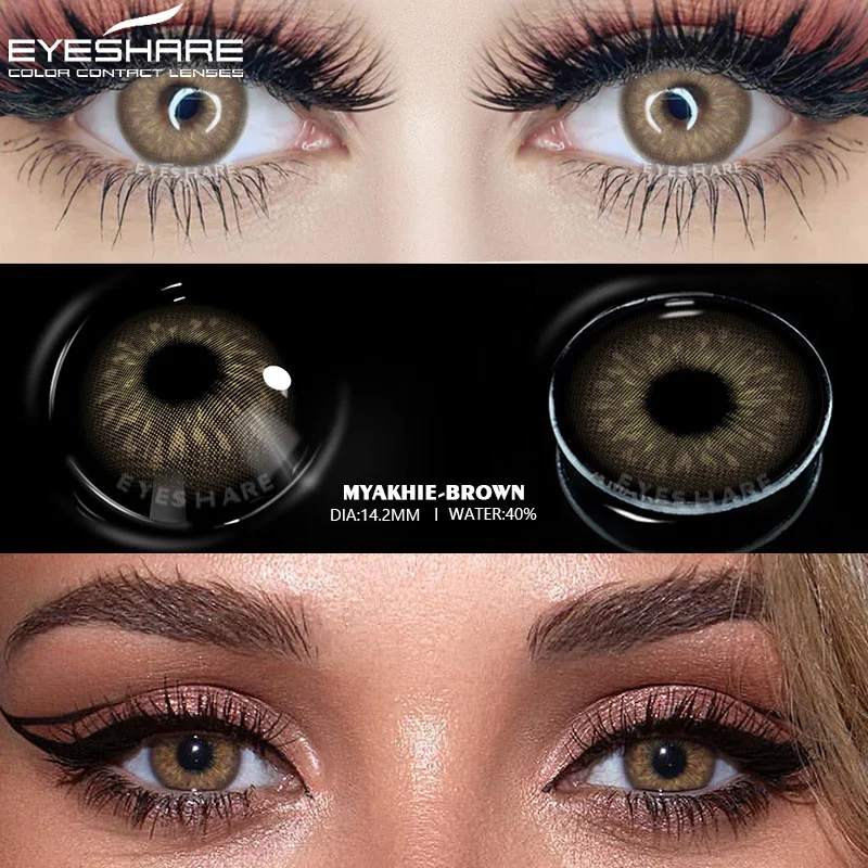 Light Brown Eyes Contacts