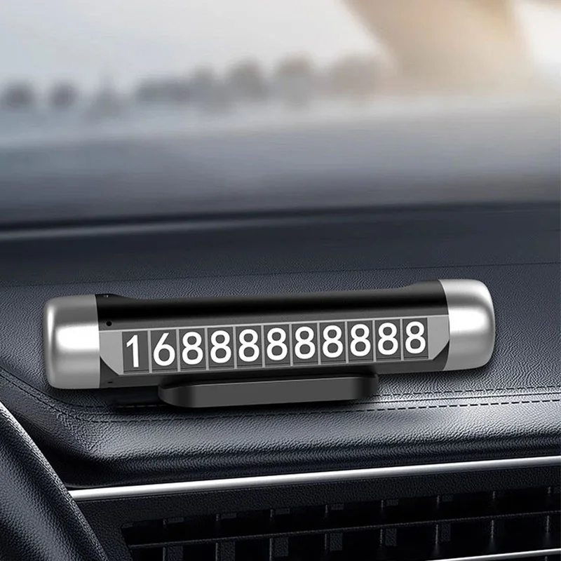 Portable Alcohol Tester LCD Display Drunk Driving Test Portable Breathalyzer Alcohol Detector Temporary Parking Number Plate