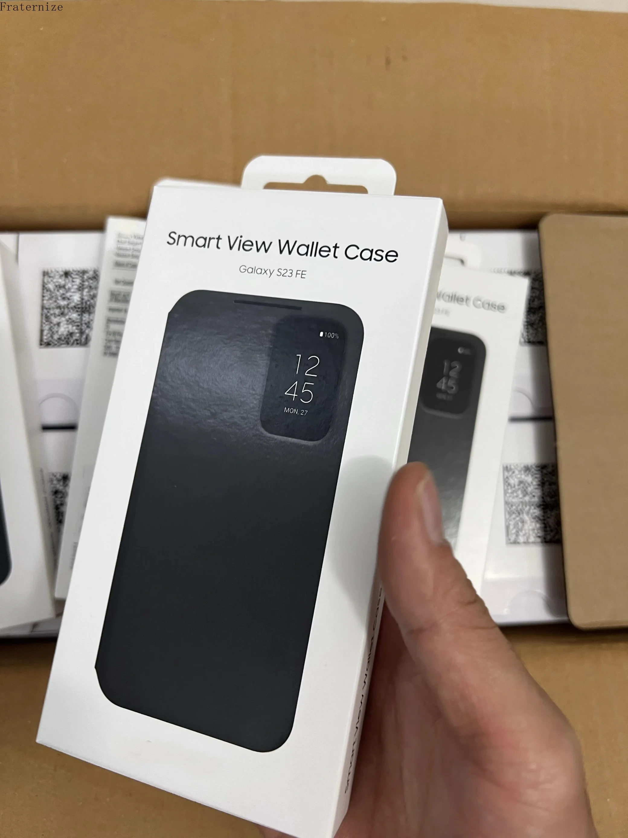 Smart View Wallet Case For Samsung Galaxy S23 FE Flip Phone