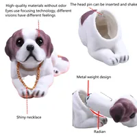 Car Ornaments Doll Husky Beagle St Bernard Shepherd Shake Head Dog Duck Decoration Auto Interior Accessories Cute Creative Gifts 3