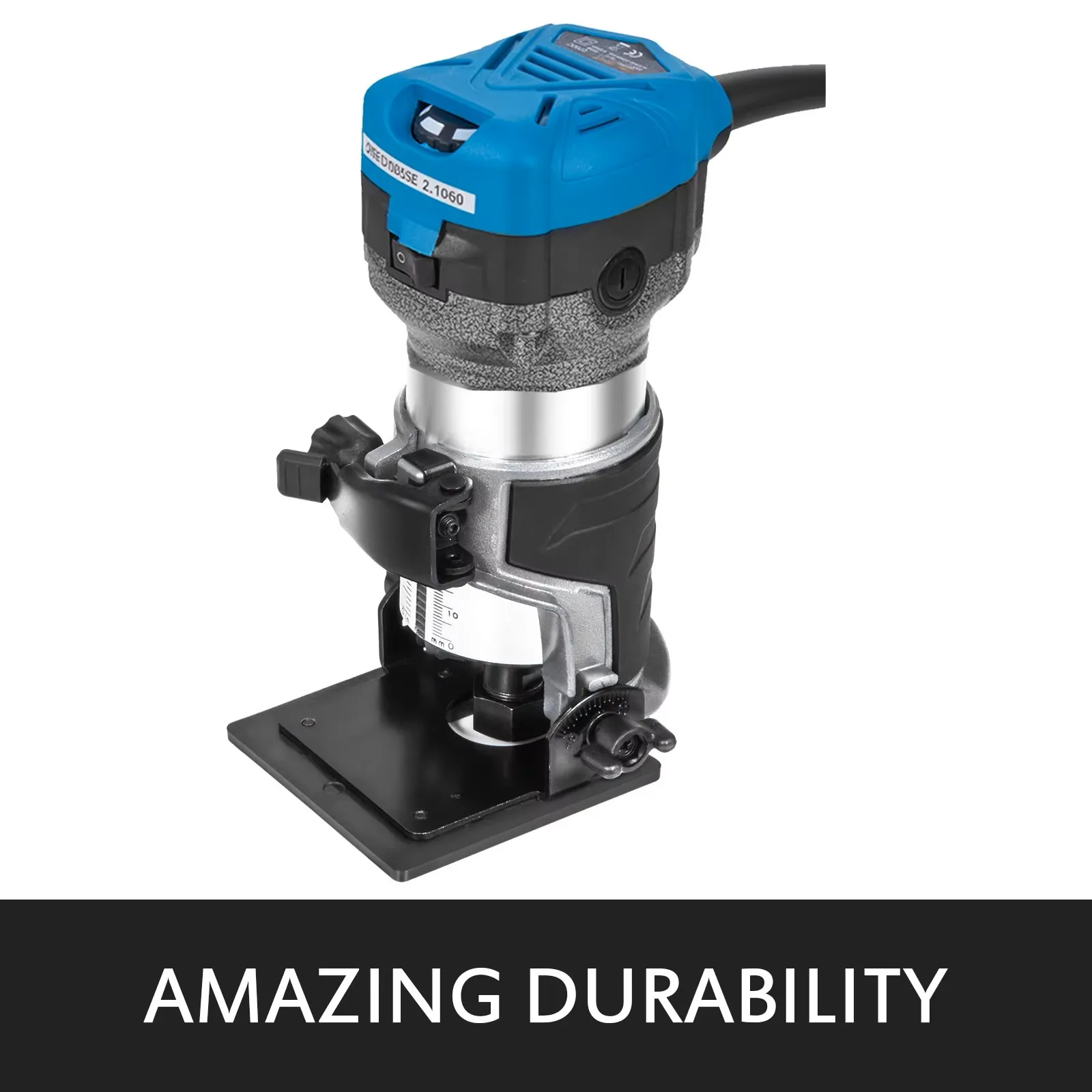 Router kit 800W Soft Start Compact Variable Speed 10000-30000Rpm Fixed Base Plunge Base Tilt Base Offset Base SucceBuy