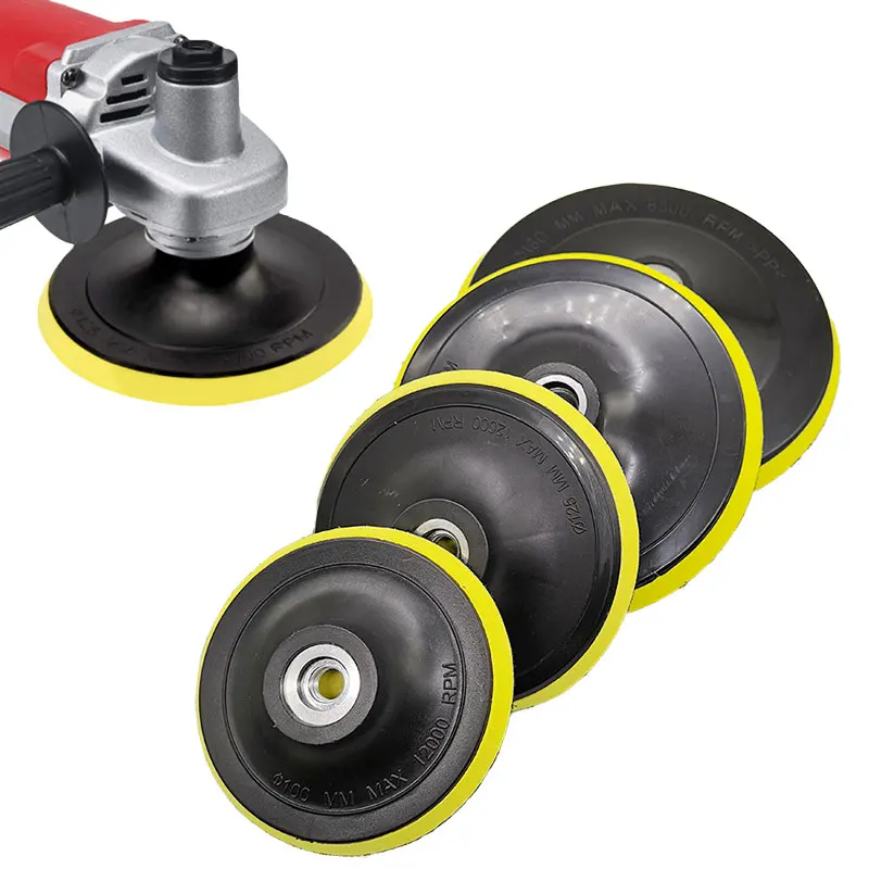 4567InchFlockingSandingDiscSelfAdhesivePolishingDiscDrill