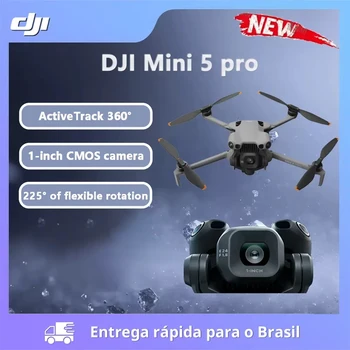 DJI Mini 5 Pro con 42GB di memoria interna, con sensore CMOS da 1 pollice da 50MP e apertura f/1.8