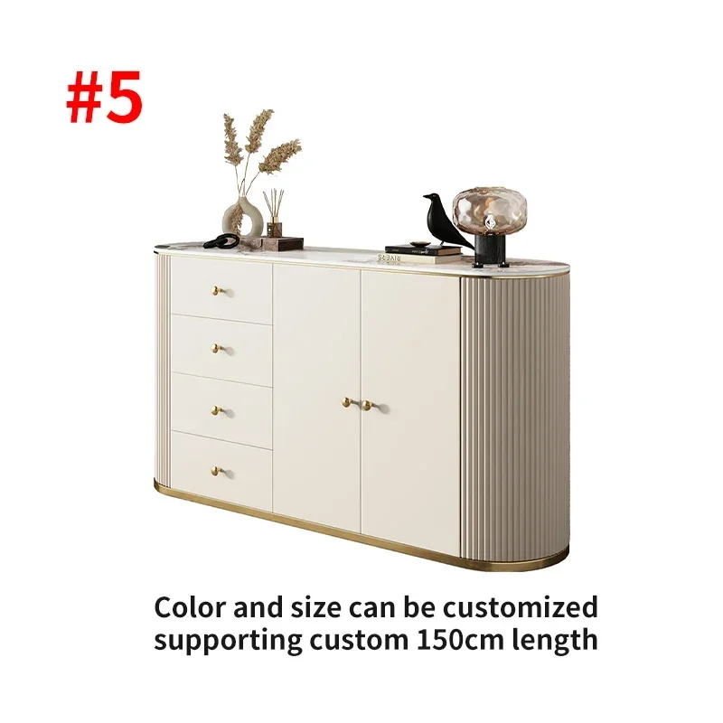 Credenza Display Cabinet Home Furniture Kitchen Alacena Showcases Sideboard Button Sideboards Vitrinas Dining Room White China