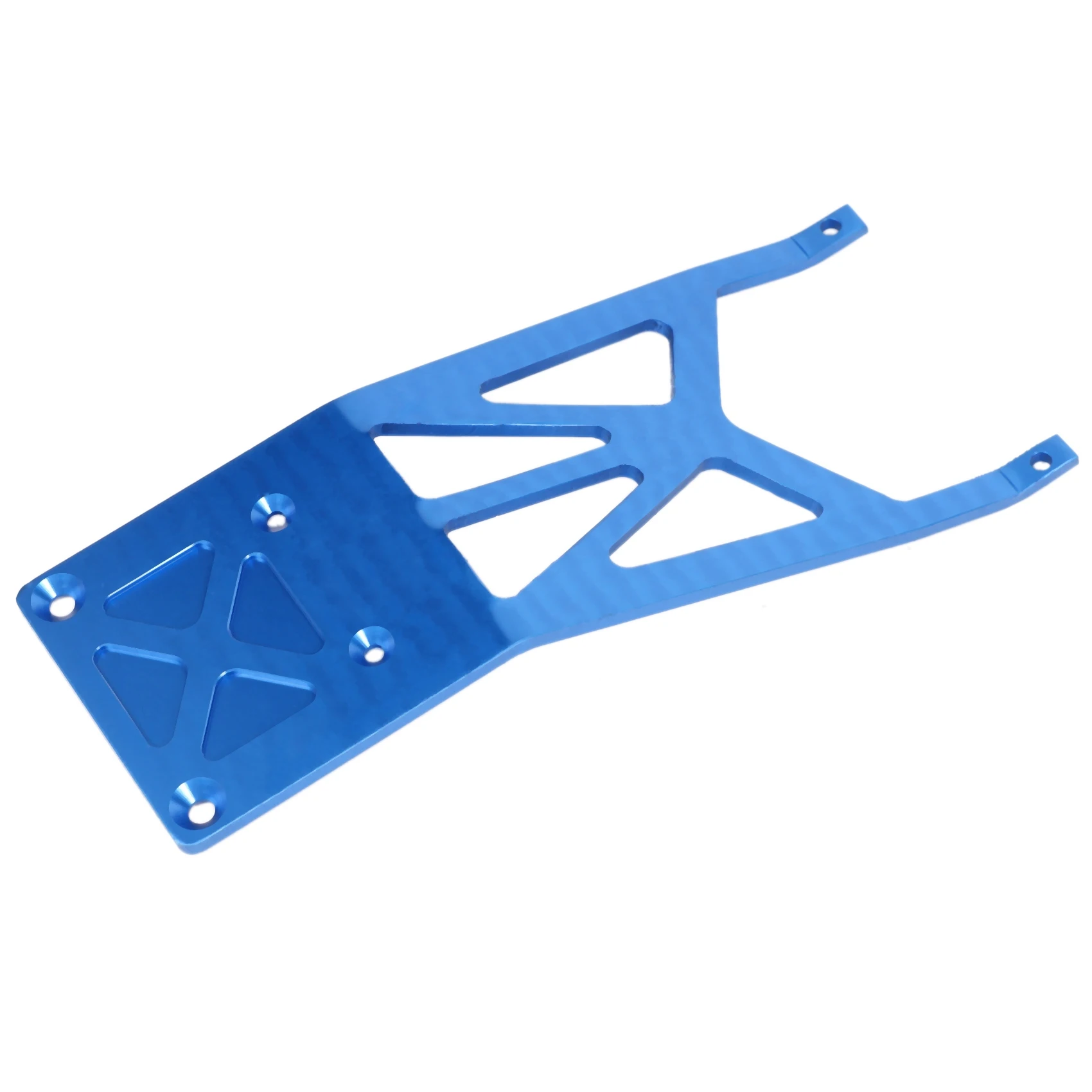 

Slash 2WD 1:10 Передняя противоскользящая пластина из сплава, синий от Atomik-заменяет для TRX 5837 для радиоуправляемого автомобиля Traxxas