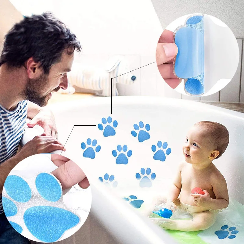 10pcs Cartoon Animal Bathtub Anti-slip Mat Baby PVC Bath Mat Tub Safety  Bathroom Stickers Bath Protect Products For Kids - AliExpress