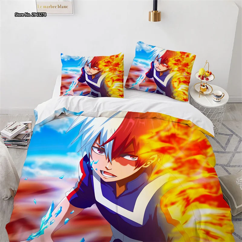 My Hero Academy Digital Printed Home Textile Bedroom Decorated Multi-size Duvet Comforter Pillowcases 2/3pcs