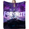 Fluffy Soft Blankets for Decorative Sofa Games-F-Fortnites Bed Blankets and Throws Kawaii Blanket King Size Cute Throw Blanket 4
