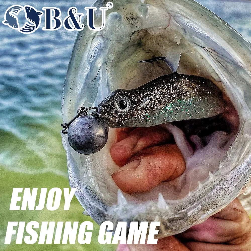 Мягкая рыболовная приманка B & U Shad T-tail, 6,5 см (art.: 3920c7042e97f) - 3920c7042e97f
