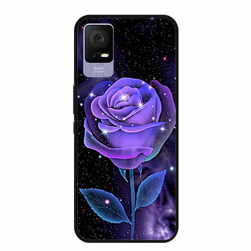 Fashionable Soft TPU Silicone Phone Cover - Stylish Painted Bumper Case