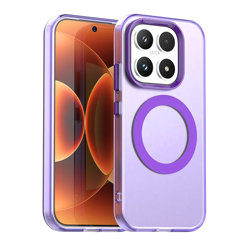 Translucent Candy Color Shockproof Protective Phone Case with Bumper