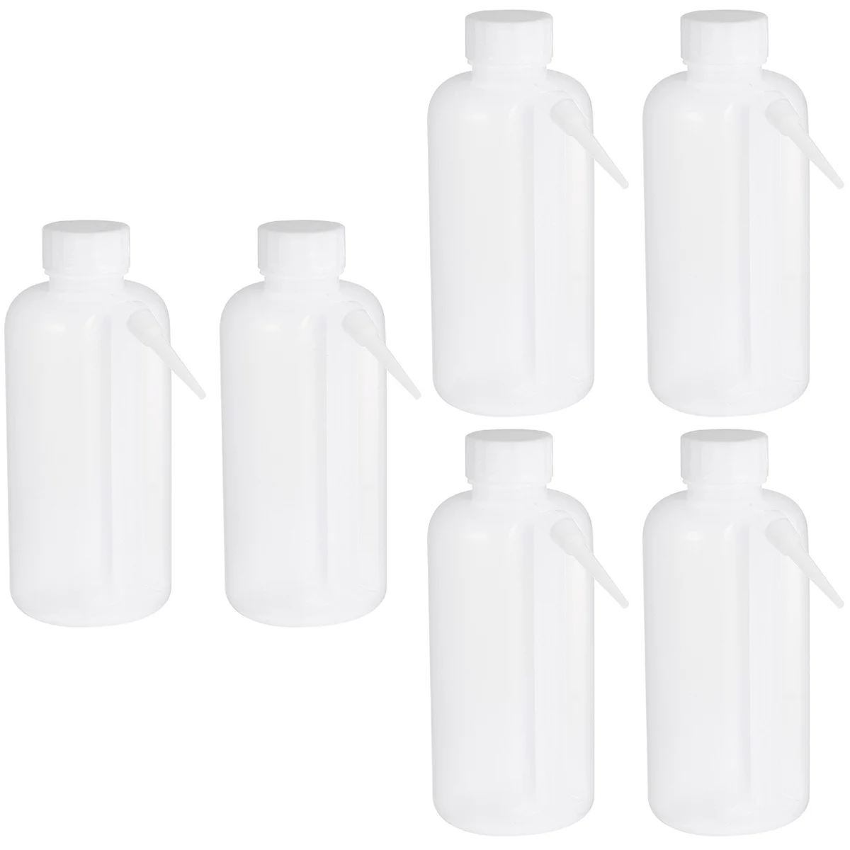 

Side Pipe Wash Bottle Washing Bottles Water Squeezer Plastic for Chemicals Laboratory Safety Rinse