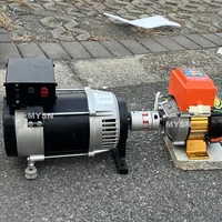 Générateur à aimants permanents à énergie libre 50KW 100KW 220V 380V Générateur sans balais Ensemble de générateurs magnétiques avec moteur réglable 2