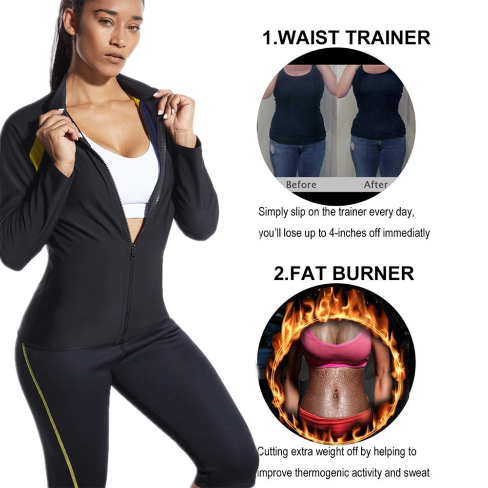Women Shapers Thermal Slimming Sweat Yoga Belts Gym Sport Belly Fat Burner Sauna 