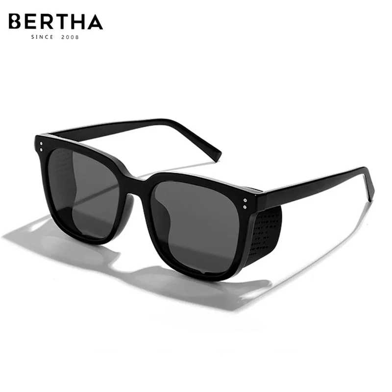 

BERTHA On Foot Driving Riding Sunglasses Outdoor Polarizing Sun Protection Tide Glasses Male Anti-Ultraviolet Female Sunglasses