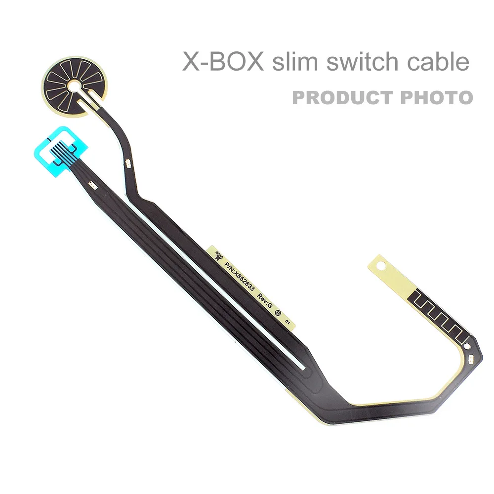 For Xbox 360 Power Button Repair Parts Xbox360 Slim Game Console Switch Cable Power Supply Cable