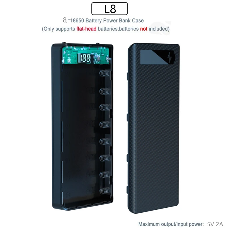 8 Slot Black