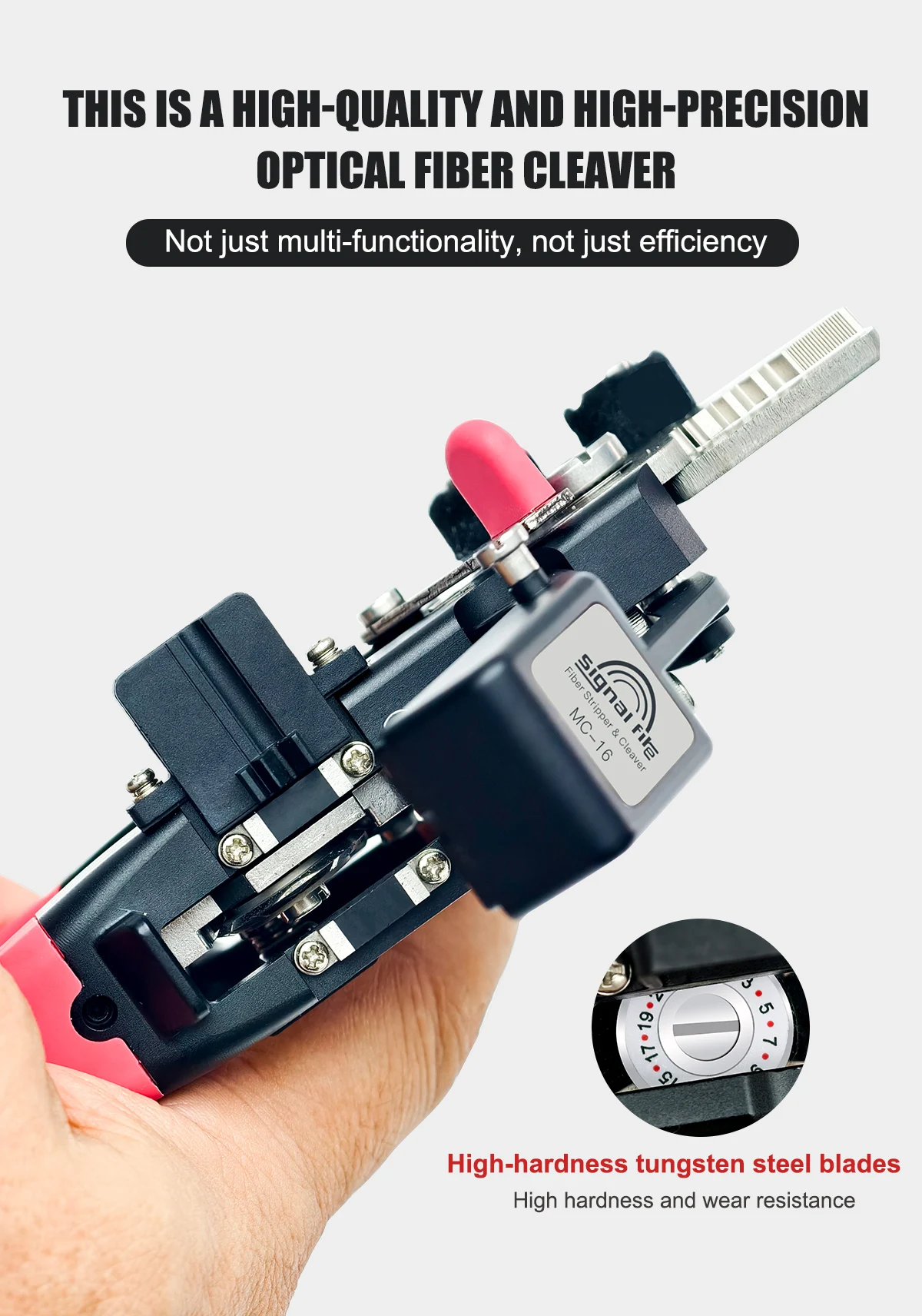 High Quality New Signal Fire MC-16 Multi-Functional Optical Fiber Stripper FTTH