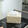 Modern Simplicity Ceramic Tissue Box Living Room Coffee Table Removable Tissue Box Desktop Napkin Paper Box Home Decoration 3