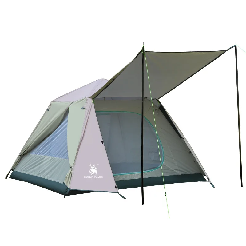 outdoor-3-4-people-four-seasons-double-layer-thickened-automatic-camping-silver-coated-sunscreen-rain-and-wind