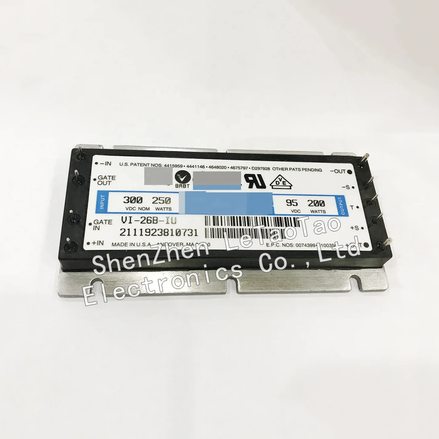 

STOCK Fast Delivery LOW PRICE NEW AND ORIGINAL IGBT MODULE VI-26B-IU