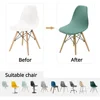 4/5/6Pcs Family Pack Shell Chair Cover Waterproof Seat Cover Thin in Summer Dining Room Antifouling Removable Stool Cover 3