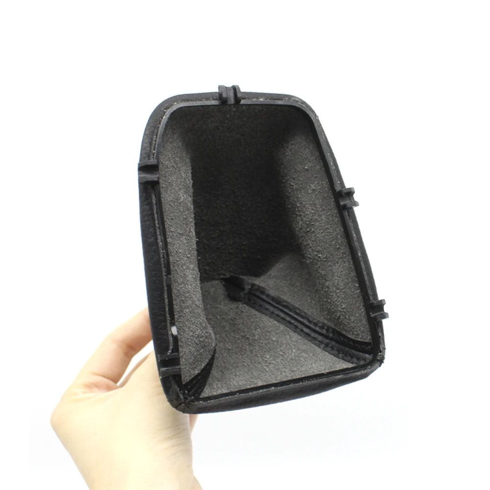 Automatischer Schaltknauf aus Leder mit Schaltsack-Abdeckung und Rahmen für BMW 3er Serie E90 E91 E92 E93 2005-2011 25167592028 – Detail 7