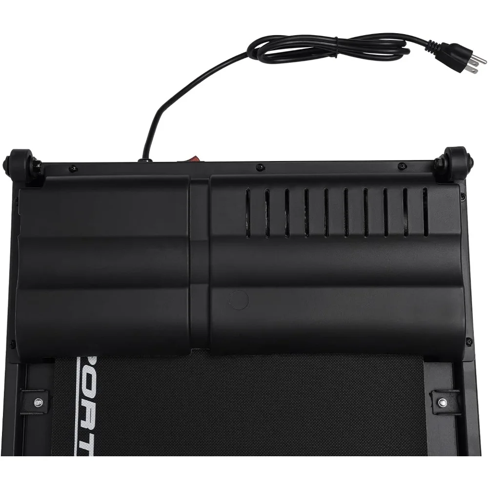 1.0 HP Under Desk Electric Treadmill Portable Smart Safety Running Devicewith Blue Tooth Speaker Remote Control LED Display