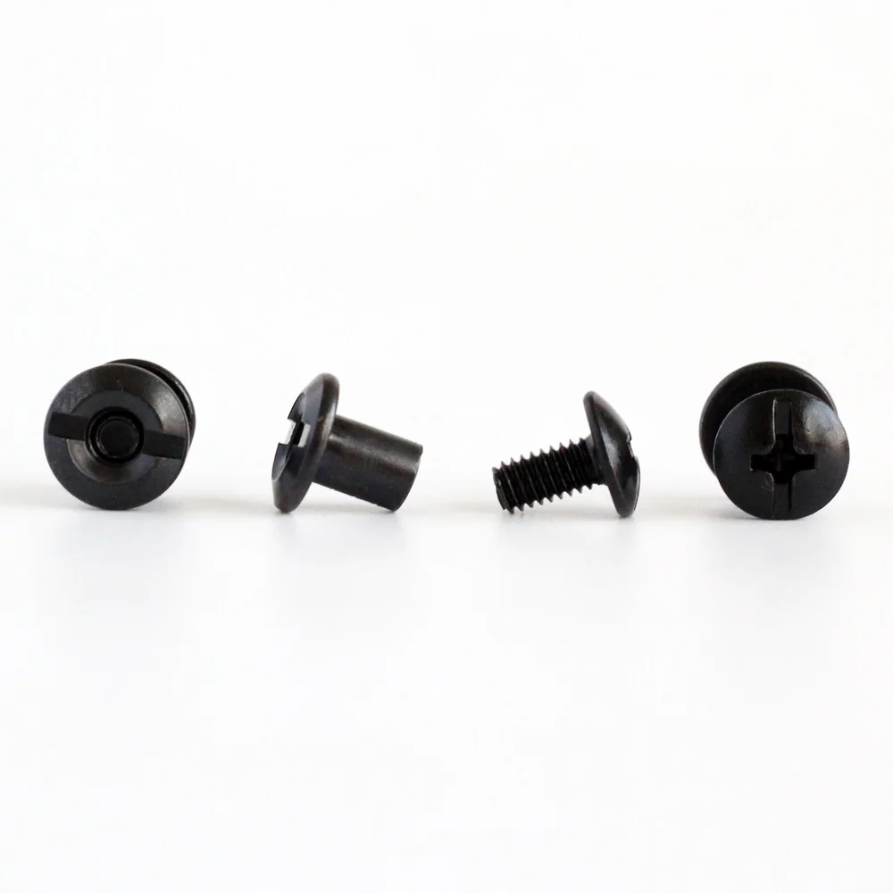 Tactical Chicago Screws Slotted Posts Cross Head M4 Screw DIY Kydex Leather Holster Sheath